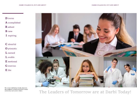 Darbi College: in, out and about (Part 1)